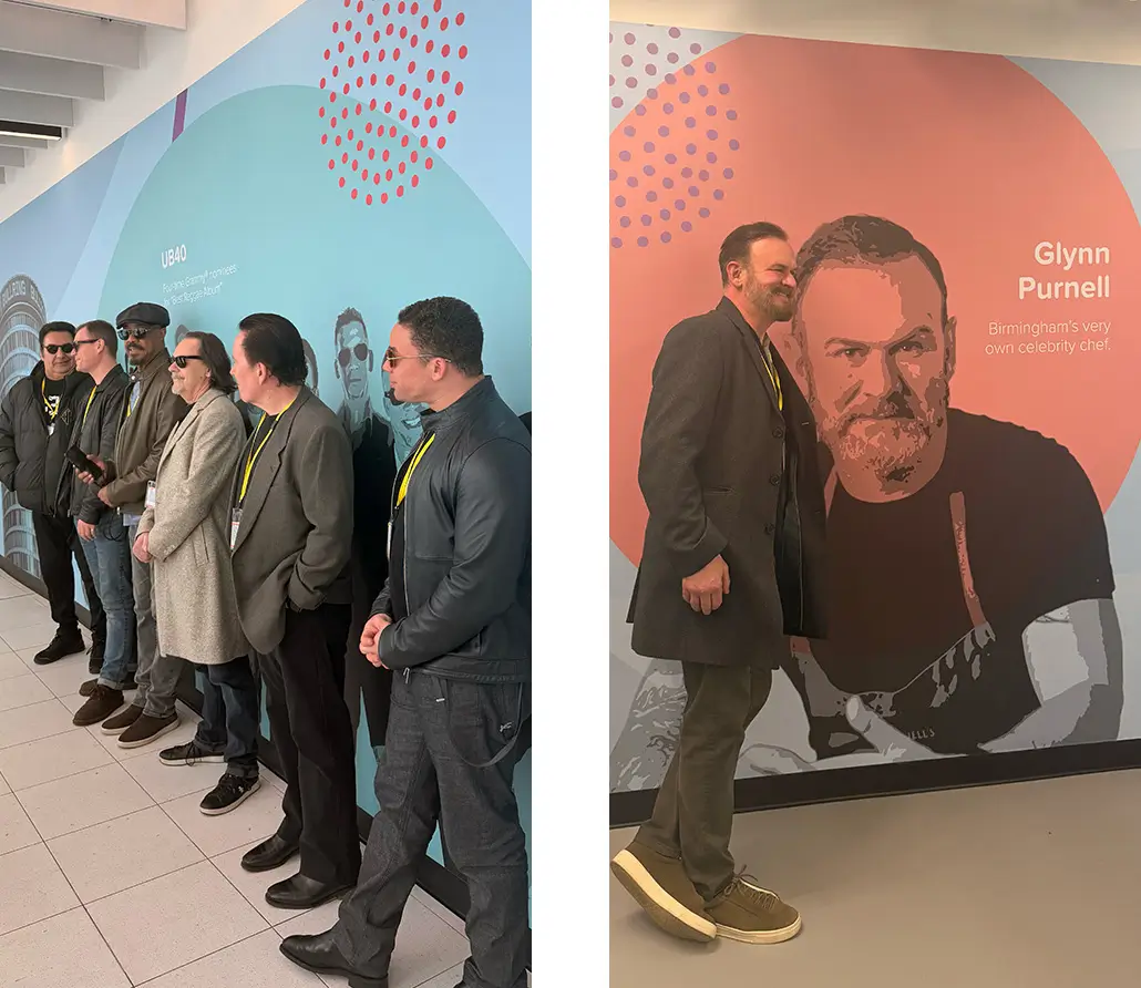 UB40 and Glynn Purnell